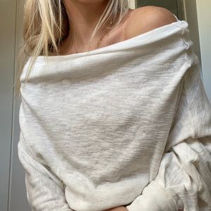 We the free off the shoulder sweater
